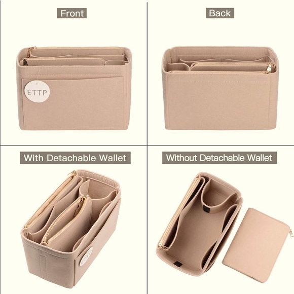 NWT LV Neverfull MM Organizer - Picture 3 of 4